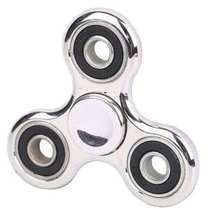 SOULLOV 4 Bearings Fingertip Gyroscope Plating Three Finger Fingertip Decompression Toy Rotating Toys Fidget Toy Hand Spinner Adult