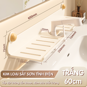 Kệ để nhà tắm Dola Home đa năng kệ toilet decor phòng đồ dùng phòng tắm sữa tắm