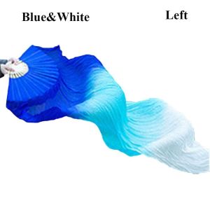 HEFEI Gradient Color Belly Dancing Fan Multicolors 150cm Long Imitation Fan Sell Kid Women Square Dancing Dance Accessories