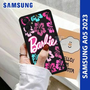 Softcase Samsung A05 2023 Terbaru Liquid Silicone Motif Barbie [S10]