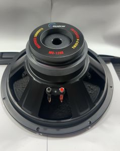 MUSICER MU-1200/MU-1500 12/15Inches 1000-1500W Double Magnet Jackhammer Alloy Type Instrumental Subwoofer Speaker