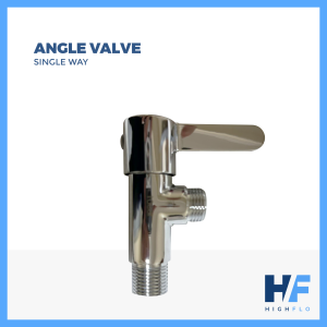 HIGHFLO Alloy Unviersal Top Mount Faucet Wall Mount Faucet Single Way Angle Valve Kitchen Bathroom Plumbing Fixtures Home Improvements DIY