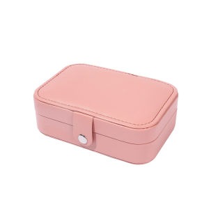 COD Dejavu Kotak Tempat Perhiasan Travel Jewelry Box Penyimpanan Anting Kalung Gelang Cincin Emas Portable / Tempat Perhiasan Aksesoris HDK309