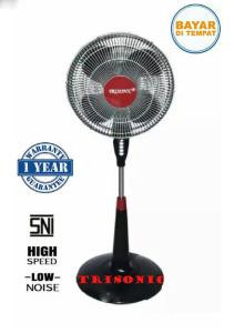 Trisonic Kipas Angin Berdiri Stand Fan - 1601 - 16 Inch