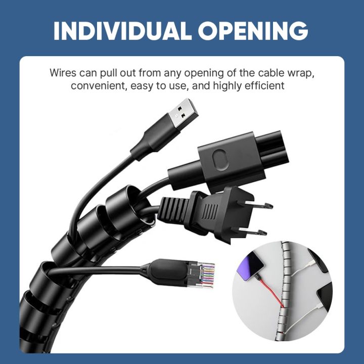 %F0%9F%87%B8%F0%9F%87%AC%2010/28mm%20Cable%20Wrap%20Tube%20Cord%20Protector%20%20Management%20Installer%20Clip%20%20Cable%20Holder%20Organizer%20%20spiral%20cable%20wrap%20-%20Image%205