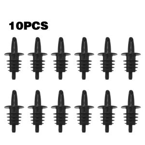 Plastic Free Flow Liquor Spirit Bottle Pourer Bar Wine Cocktail Drinks 10PCS