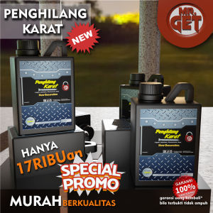 Cairan penghilang karat pembersih kerak besi dan stainless pembersih karat knalpot perontok karat anti karat mobil motor