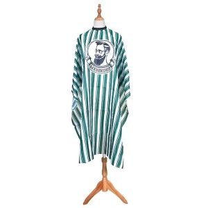 Barber Apron With Elastic Collar Waterproof Fabric Easy To Clean Suitable For Salon Hair Cutting Cape Plus Size 145*160