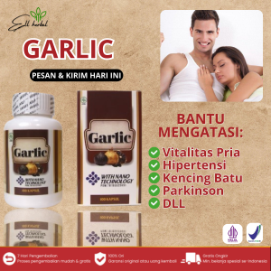 BLACK GARLIC - Bantu Atasi Pria Hipertensi Kencing Batu Parkinson DLL