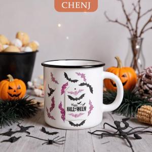 [COD] CHENJ 500ชิ้น ม้วนเลเซอร์สีดำค้างคาวกันน้ำกลิตเตอร์มีกาวในตัวสติ๊กเกอร์ค้างคาวฮาโลวีนสำหรับงานปาร์ตี้เศษอุปกรณ์ DIY