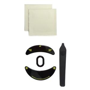 Glass Mouse Skates Pad Mouse Foot Sticker Smooth Gliding For Game Mouse Pads Replacement 1Set