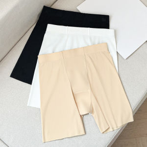 Womens Seamless Safety Shorts - Anti-Peek Boyleg Panties (Cotton Gusset)  Invisible Under Dresses & Anti-Chafing Underwear  Comfort Shorts for Skirts