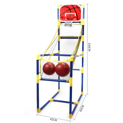 Mini Indoor Foldable Indoor Movable Basketball Hoop With Ball And Air Pump Ball Toys Basketball Rings