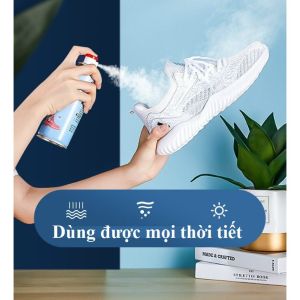 Chai xịt khử mùi hôi giày Nhật Bản công nghệ Ag+ 260ML