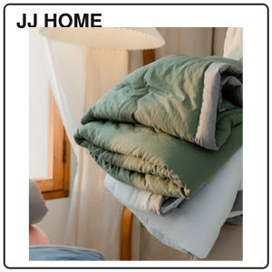 【JJ HOME】Japanese Style Summer Quilt Blanket Light Weight Cotton Blanket 110/ 150/180/200cm Comforter Quilt