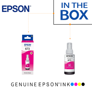 Epson 673 lnk Bottle Original T6731 T673 Ink Epson L850 L1800 L805 L810 InkTank Printer Black Cyan Yellow Magenta Light Cyan Light Magenta