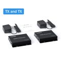 【Available】300M HDMI Extender over IP RJ45 Cat6 Cable 1080P HDMI to Ethernet Network Extender Support One TX to Many RX via Network Switch. 