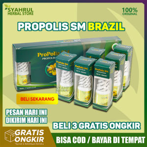 Propolis SM Brazil (Resmi) - Obat Tetes Herbal Terbaik Atasi Berbagai Macam Penyakit Luar dan Dalam