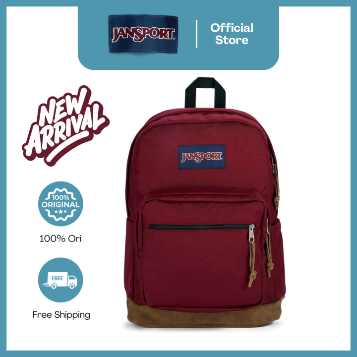 JanSport Tas Ransel Backpack Daypack Right Pack Russet Red New jansport-tas-ransel-backpack-daypack-right-pack-russet-red-new