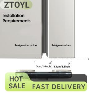 【SHANGZE3】 1ชิ้นที่ล็อคตู้เย็นในบ้านตู้เย็นตู้เก็บของสำหรับเด็กวัยหัดเดินล็อคเพื่อความปลอดภัยของเด็ก