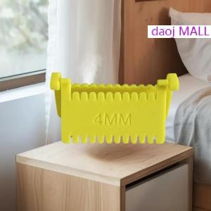 daoj MALL 1ชิ้นโครงการควิลท์เครื่องมือมาตรวัดการตัดเย็บที่สำคัญสำหรับการเย็บขอบขอบเย็บขอบเข็มล็อคไม้บรรทัดตะเข็บ