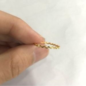 Emas 916 Cincin ZigZag | Gold 916 Zig Zag Ring - RR02