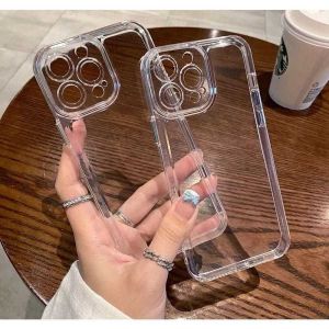 (Part 1) Space Crystal Case Samsung Galaxy A35 A55 S24 Plus S24 Ultra A15 4G 5G A25 A05 A05s A14 4G 5G A24 A34 A54 Z Flip 5 Z Flip 4 A04 A04s A04E A13 4G 5G S23 FE Casing Acrylic With Tittanium Button Camera Full Protection