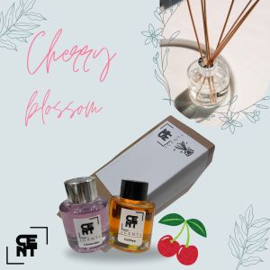 Cherry Blossom-pewangi/reed diffuser ruangan/mobil 50ml racikan aromatherapy