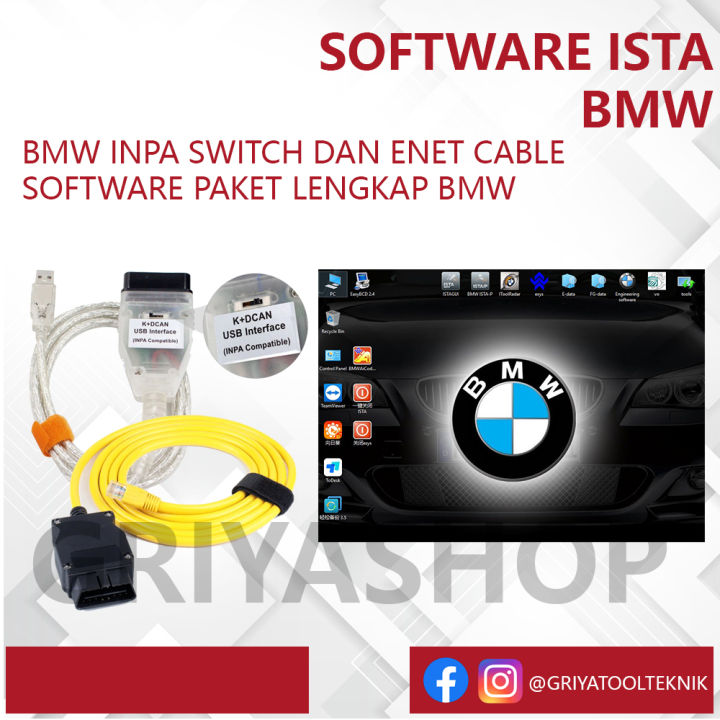BMW ISTA Paket Software Lengkap INPA, ENET | Lazada Indonesia