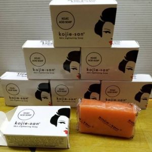 Sabun Pemutih Pencerah Pencuci Wajah Dan Badan Kojie San Skin Lightening Kojic Acid Body Soap 65 Gr Asli Original Bpom Pria Wanita Murah