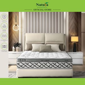 Natura Silver Wave 11" Mattress/Free Delivery/12-Year Warranty/Silver Clean Technology/Bio-based Memory Foam/7-Zone Support/Spinal Support
