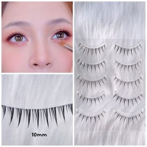 LÔNG MI GÂN TRONG CHỮ A TỰ NHIÊN KÈM NHÍP GẮP