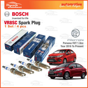 Proton Persona VVT 1.6cc S4PH Year 2016 To Present Car Engine Spark Plug Bosch Spark Plug VR8SC (4 Pcs)