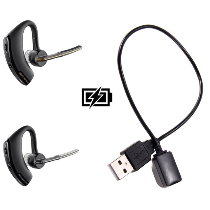 USB-Ladekabel Für Plantronics Voyager Legend Bluetooth Headset – 22 Cm, Kompatibel Mit 89034-01 Ladestation