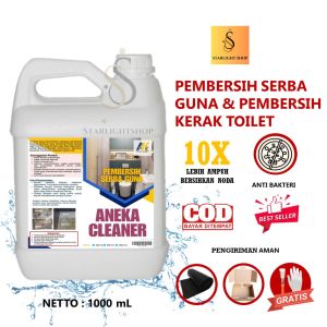 ANEKA Cleaner NewFormula - Pembersih Kerak / Jamur / Karat / Stenlis DLL -Serbaguna Rumah Tangga-Antibakteri 1000 mL 1 Liter