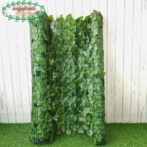Daun Hias Dekorasi Dinding Rambat Gulung Watermelon Model Daun Oval Hiasan Pagar Rumah