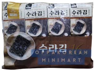BORYUNG/ SURA NORI SEASONED SNACK SEAWEED BY 16S