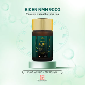BIKEN NMN 9000 - Viên uống trường thọ và trẻ hóa Nhật Bản
