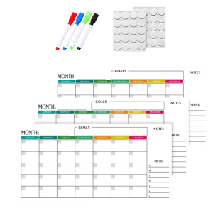 Reusable Dry Erases Calendar Whiteboard Planner Monthly Calendar For Flexible Scheduling Home Office Organization