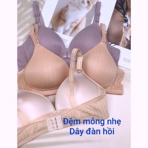Sét 3 Chiếc Áo Lót Bầu Và Cho Con Bú Lụa Tăm 688