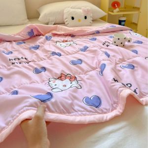 Specool® Cartoon Children Air-conditioning Quilt Summer Quilt Thin Nap Quilt Blanket with Gift Bag