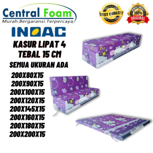Kasur Lipat Inoac Varisn Semua Ukuran  Ada Tebal 15cm / Kasur Lipat Murah Original Bergaransi 10 Tahun / Kasur Lipat Berbahan Sangat Nyaman Dan Awet