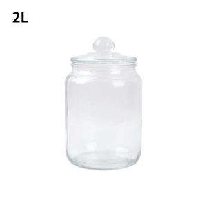 3-5 L Airtight Glass Bottle Storage Glass Jar Container Jar For Cookie Biscotti Spice Food Storage