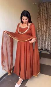 PRE ORDER 15 DAYS - READYMADE ANARKALI SUITS