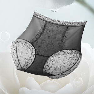 Women S High Waisted Ice Silk Panties Scented Women S Panties Tummy Control And Hip Lifting Pants香氛女士内裤