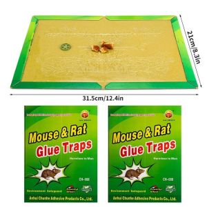 Green mouse and rat glue traps/SUPER STICKY Mouse & Rat Glue Board /Mouse Trap