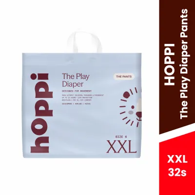 HOPPI The Play Diaper Pants (M 42s / L 38s / XL 32s / XXL 32s)