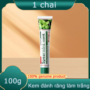 Vĩnh viễn làm trắng bạc hà hương vị làm trắng kem đánh răng Probiotic kem đánh răng làm mới miệng làm trắng răng nhẹ nhàng không gây hại men răng loại bỏ vết ố vàng 100g
