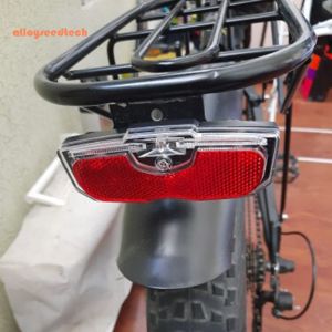 Waterproof LED Bicycle Taillight for Mountain Bike Rear Seat Reflective Light for Safe Night Riding
