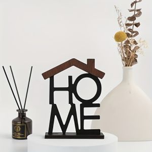 Love Home Desktop Decoration Wooden Ornament Handicrafts Hollow Out English Letter Gift European Style